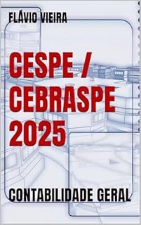 Livro CESPE / CEBRASPE 2025: CONTABILIDADE GERAL