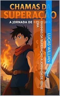 Livro Chamas da Superação: A Jornada de Ren e Lira