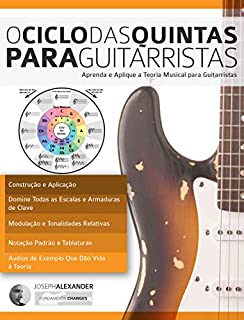 Livro O Ciclo das Quintas Para Guitarristas: Aprenda e Aplique a Teoria Musical para Guitarristas (teoria da guitarra Livro 2)
