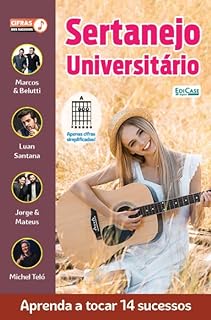 Livro Cifras dos Sucesso Ed. 73 - Sertanejo Universitario