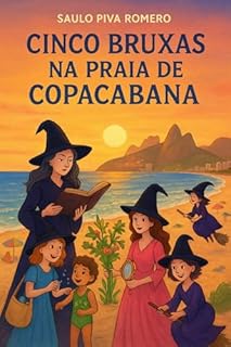 Livro Cinco Bruxas na Praia de Copacabana
