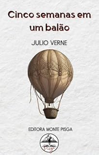 Livro Cinco semanas em um balão