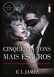 Livro Cinquenta tons mais escuros - Capa Filme (Com Conteúdo Extra) (Cinquenta tons de cinza Livro 2)