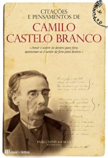 Livro Citações e Pensamentos de Camilo Castelo Branco