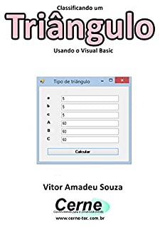 Livro Classificando um Triângulo Usando o Visual Basic