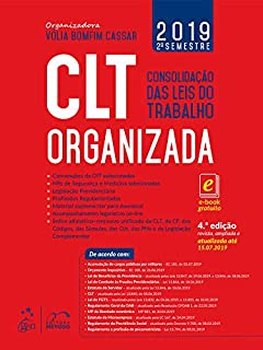 Livro CLT Organizada - Consolidação das Leis do Trabalho
