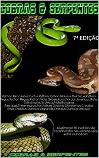 Livro Cobras e Serpentes Vol 7 (Cobras e Serpentes Vol 1)