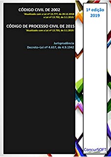 Livro Código Civil de 2002 – Código de Processo Civil de 2015
