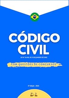 Livro Código Civil - Lei 10.406, de 10 de janeiro de 2002 (Atualizado 2025)