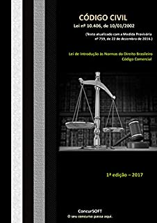 Livro Código Civil (Lei nº 10.406, de 10 de janeiro de 2002) e Código Comercial