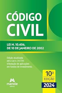 Livro Código Civil: Lei n. 10.406, de 10 de janeiro de 2002
