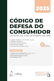 Livro Código de Defesa do Consumidor - 41ª Edição 2025