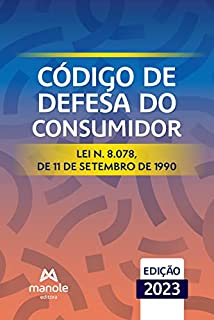 Livro Código de Defesa do Consumidor: Lei n. 8.078, de 11 de setembro de 1990