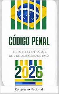 Livro Código Penal 2026: Decreto-Lei nº 2.848, de 7 de dezembro de 1940