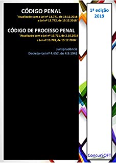 Livro Código Penal – Código de Processo Penal