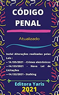 Livro Código Penal – Dec. Lei 2.848/40: Atualizado - 2021