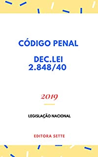 Livro Código Penal - Dec. Lei 2.848/40 - CP: Atualizado - 2019