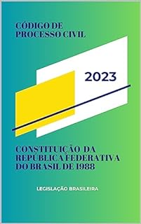 Livro Código de Processo Civil 2023 e Constituição da República Federativa do Brasil de 1988
