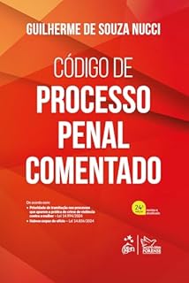 Livro Código de Processo Penal Comentado - 24ª Edição 2025
