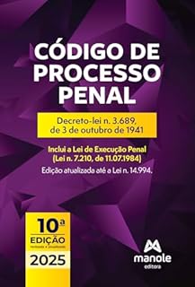 Livro Código de Processo Penal: Decreto-lei n. 3.689, de 03 de outubro de 1941