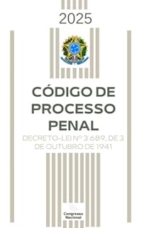 Livro Codigo de Processo Penal: com Índice & Atualizado (Agosto de 2025)