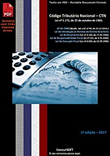 Livro Código Tributário Nacional - Lei do Orçamento - Lei de Responsabilidade Fiscal - Lei de Execução Fiscal e CF de 1988