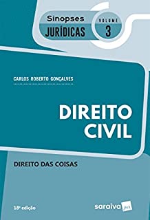 Livro Col. Sinopses Jurídicas 3 – Direito Civil   Direito das Coisas