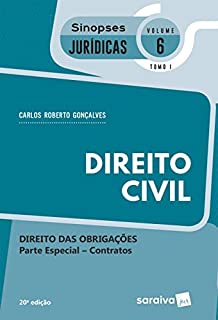 Livro Col. Sinopses Jurídicas 6 Tomo I – Direito Civil – Direito das obrigações  Parte especial – contratos