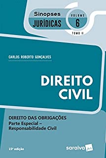 Livro Col. Sinopses Jurídicas 6 Tomo II – Direito Civil – Direito das obrigações – Parte especial – Responsabilidade Civil