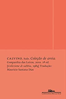 Livro Coleção de areia