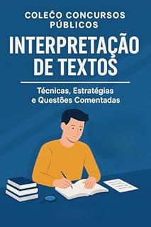 Livro Coleção Concursos Públicos: Interpretação de Textos