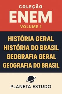 Livro Coleção ENEM - História Geral e do Brasil, Geografia Geral e do Brasil: Volume 1