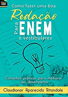 Livro Coleção Para Enem E Vestibulares - Como Fazer Uma Boa Redação Para Enem E Vestibulares