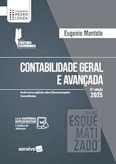 Coleção Esquematizado - Contabilidade Geral e Avançada - 9ª Edição 2025