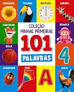 Livro Coleção Minhas Primeiras 101 Palavras - Box com 3 Livrinhos