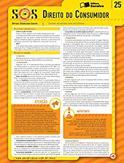 Livro COLEÇÃO SOS - SÍNTESES ORGANIZADAS SARAIVA VOL. 25 DIREITO DO CONSUMIDOR