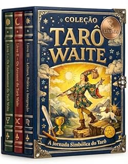 Livro Coleção Tarô Waite - 3 Livros - Guia completo para compreender, interpretar e praticar o Tarô clássico