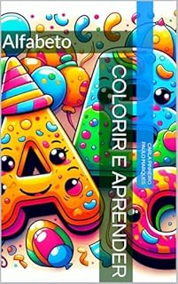 Livro Colorir e Aprender: Alfabeto