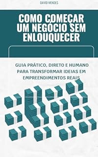 Livro Como Começar um Negócio Sem Enlouquecer: O guia prático, direto e humano para transformar ideias em empreendimentos reais, sustentáveis e saudáveis