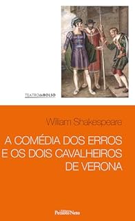 Livro A comédia dos erros e Os dois cavalheiros de Verona (Teatro de Bolso)