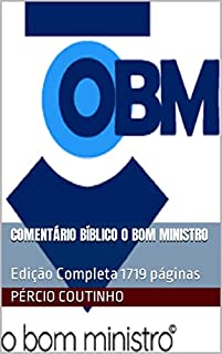 Livro Comentário Bíblico O Bom Ministro: Edição Completa 1719 páginas