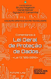 Livro Comentários à lei geral de proteção de dados: lei 13.709/2018
