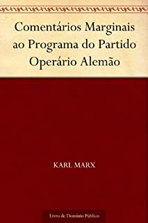 Livro Comentários Marginais ao Programa do Partido Operário Alemão