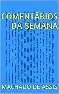 Livro Comentários da semana