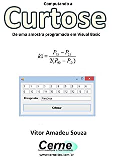 Livro Computando a Curtose De uma amostra programado em Visual Basic