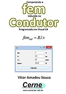 Livro Computando a fem  induzida no Condutor Programado em Visual C#
