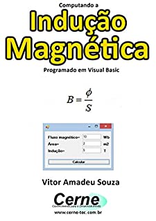 Livro Computando a Indução Magnética Programado em Visual Basic