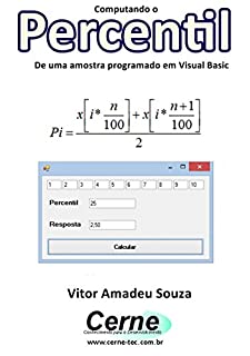 Livro Computando o Percentil De uma amostra programado em Visual Basic