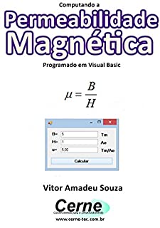 Livro Computando a Permeabilidade Magnética Programado em Visual Basic