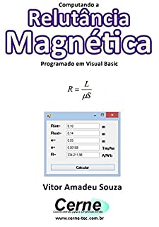 Computando a Relutância Magnética Programado em Visual Basic